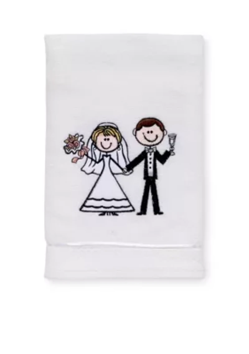 Bride & Groom Hand Towel