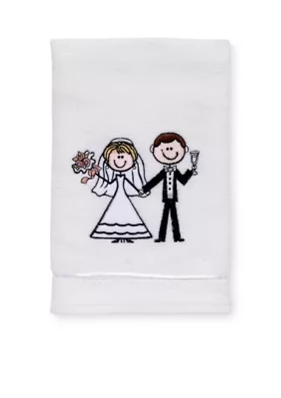 Bride & Groom Hand Towel