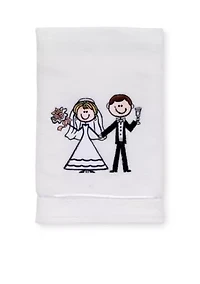 Bride & Groom Hand Towel