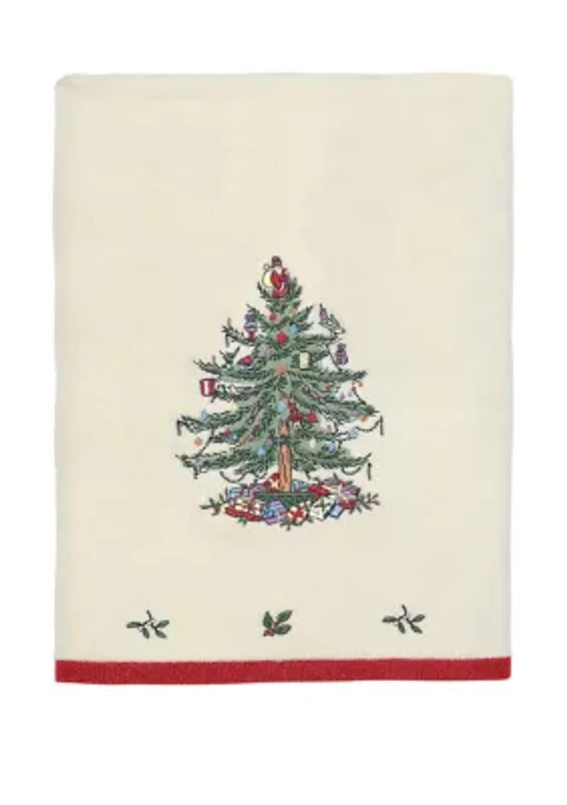 Spode Christmas Tree Bath Towel