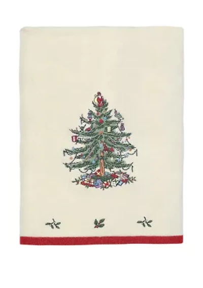 Spode Christmas Tree Bath Towel