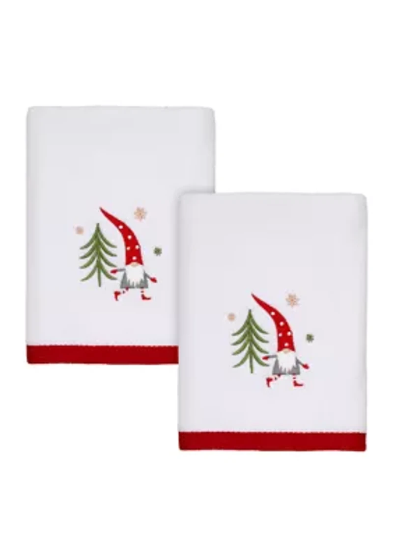 Gnome Walk 2 Hand Towel Set