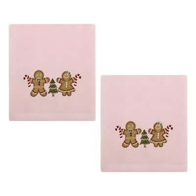 Gingerbread People 2-Pack Hand Towel Set