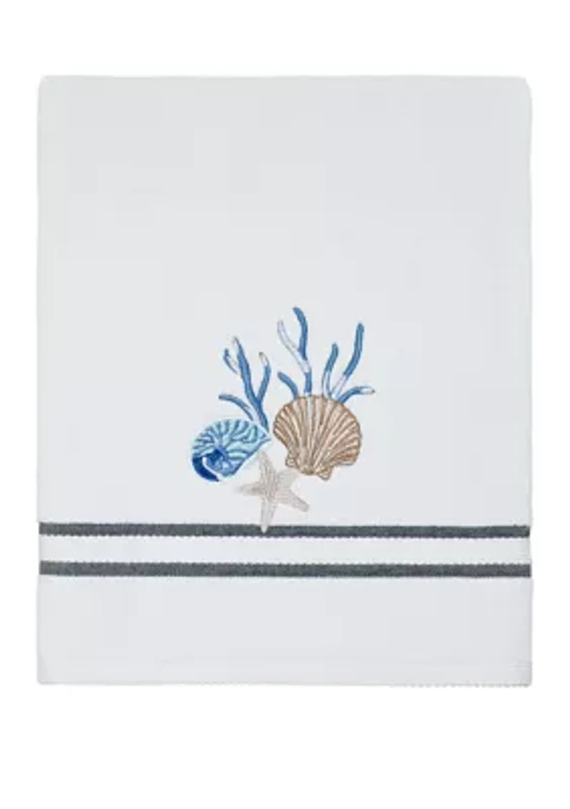 27 in x 50 in Blue Lagoon Bath Towel