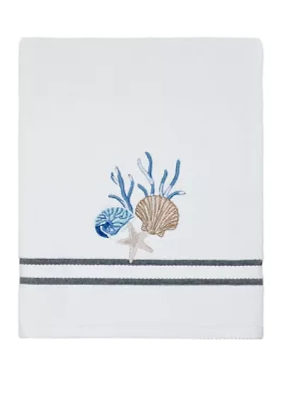 27 in x 50 in Blue Lagoon Bath Towel