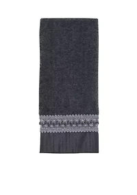 Braided Cuff Rattan Fingertip Towel