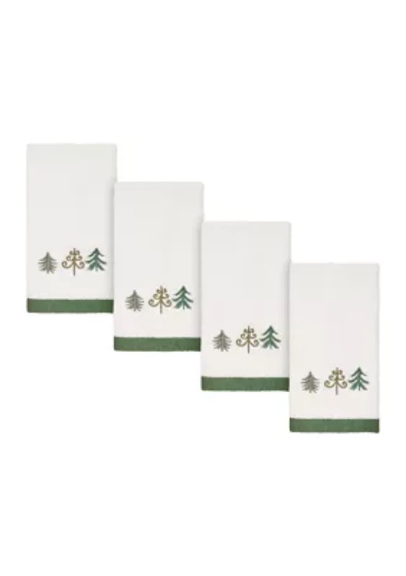 Christmas Trees 4 Fingertip Set