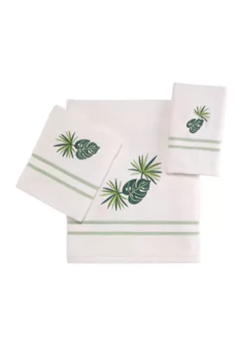 Viva Palm 3pc Towel Set
