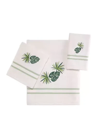 Viva Palm 3pc Towel Set