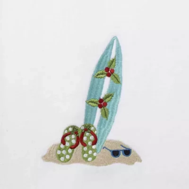 Flamingo Jingle 2-pc. Bath Towel