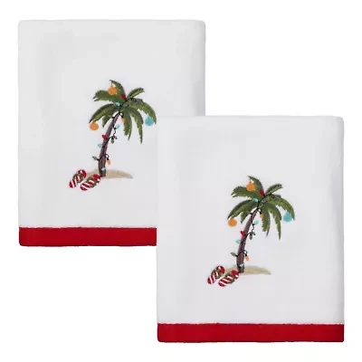 Flamingo Jingle 2-pc. Hand Towel