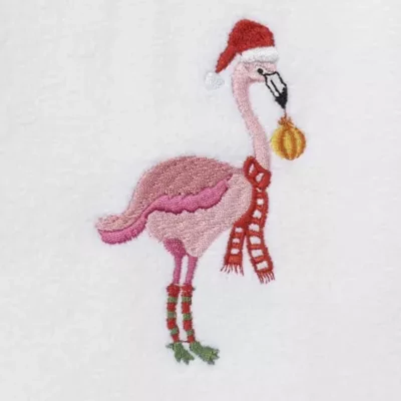 Flamingo Jingle 4-pc. Fingertip Towel