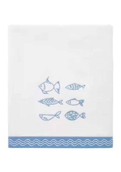 Blue Fin Bay Bath Towel