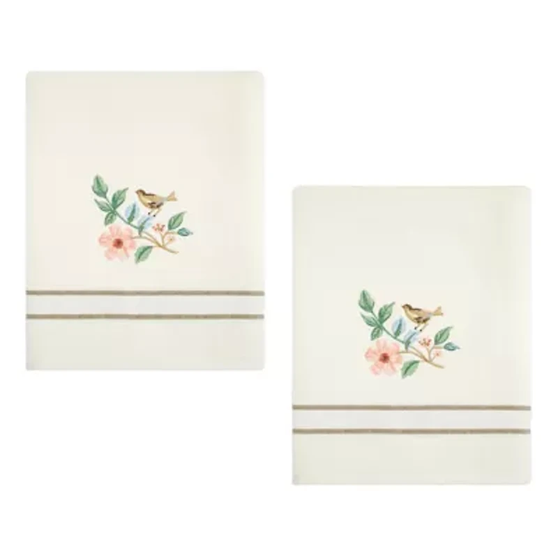 Pretty Birds 2-Pack Bath Towel Set