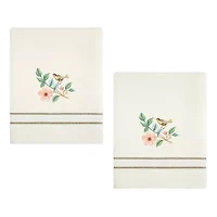 Pretty Birds 2-Pack Bath Towel Set