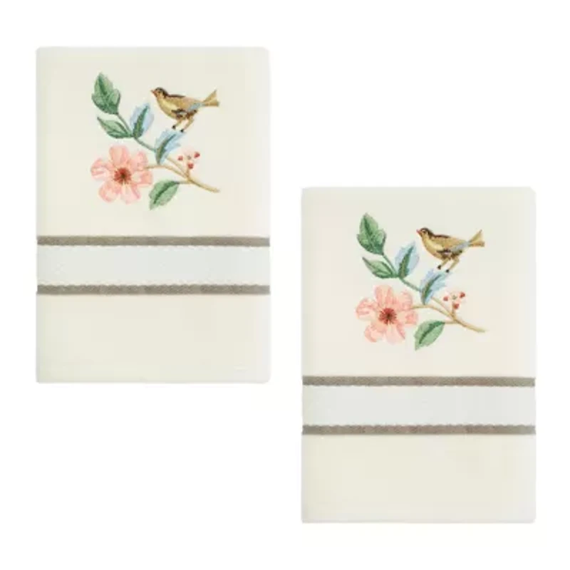 Pretty Birds 2-Pack Hand Towel Set