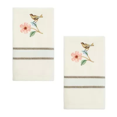 Pretty Birds 2-Pack Fingertip Towel Set