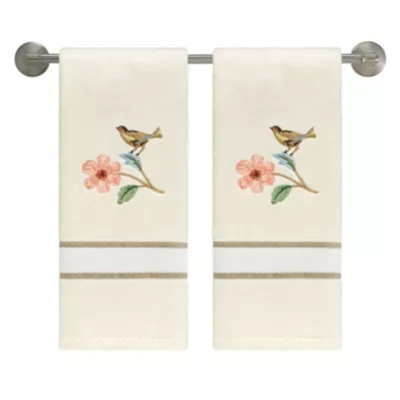 Pretty Birds 2-Pack Fingertip Towel Set