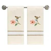 Pretty Birds 2-Pack Fingertip Towel Set