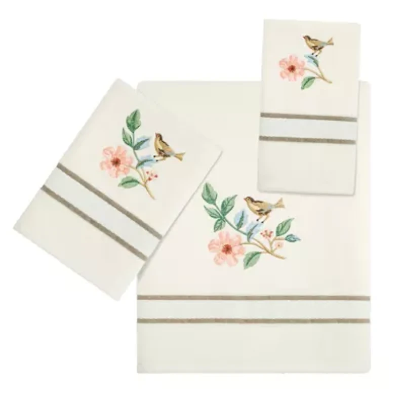 Pretty Birds 3-Piece Bath Towel Set