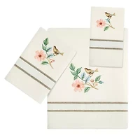 Pretty Birds 3-Piece Bath Towel Set