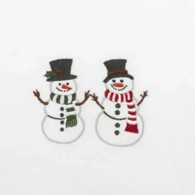 Winter Snowman 2-pc. Bath Towel Set
