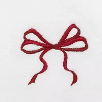 Christmas Bows Fingertip Towel - Set of 4