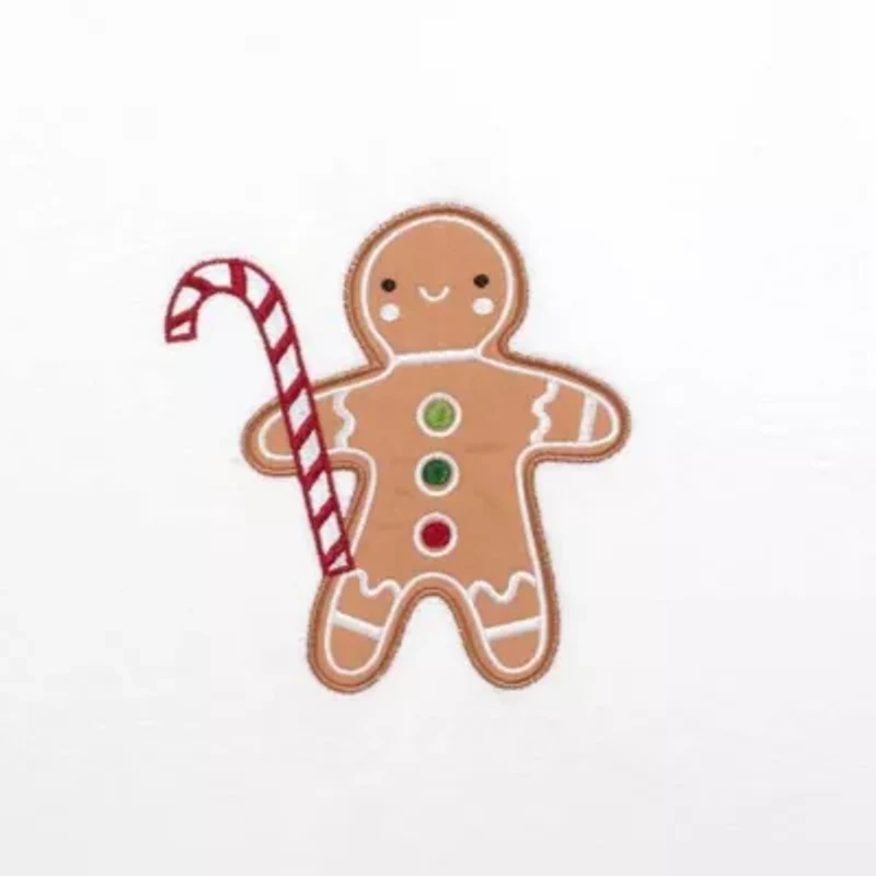 Gingerbread Man Bath Towel - Set of 2