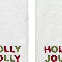 Holly Jolly 2-Pack Hand Towel Set