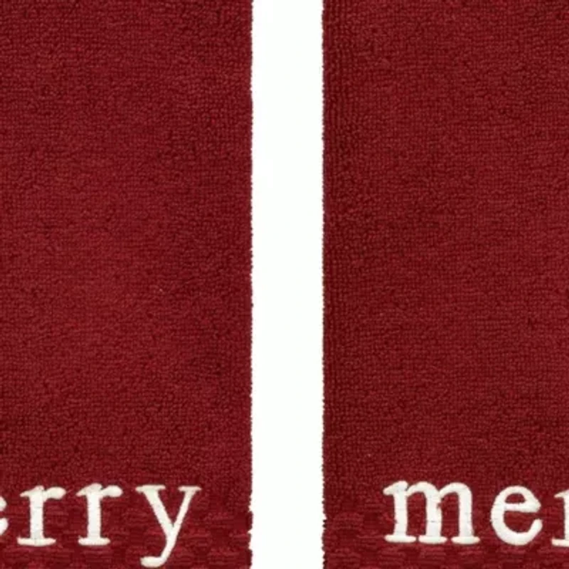 Merry 2-Pack Hand Towel Set