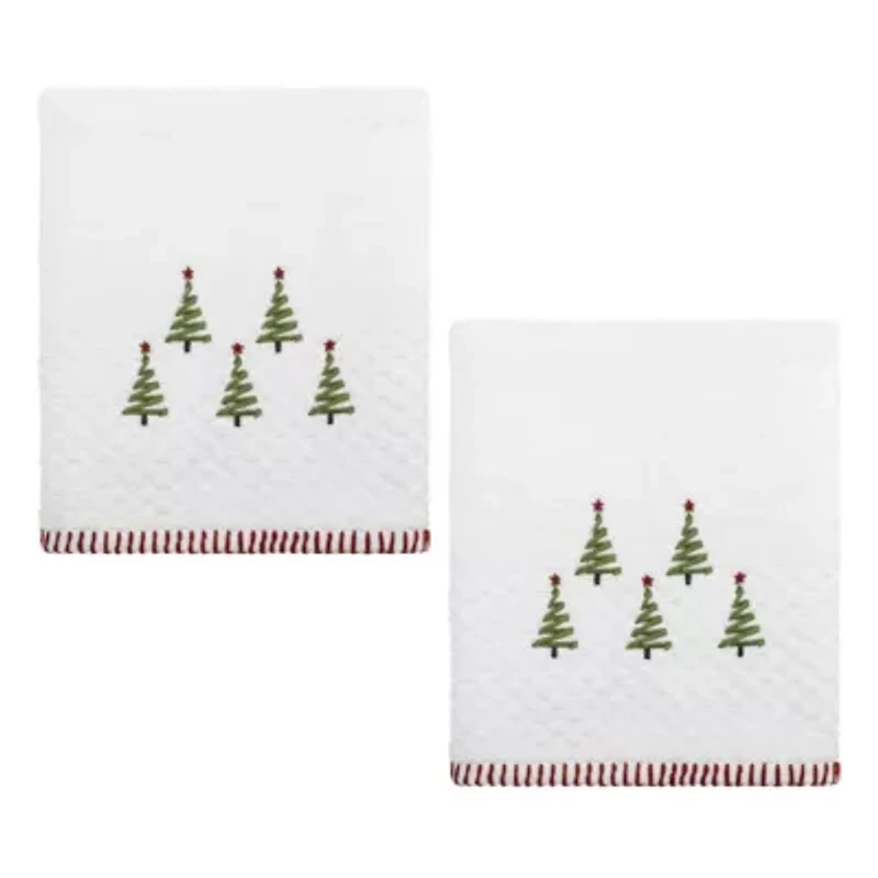 Ribbon Tree 2-Pack Hand Towel Set
