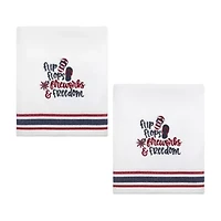 Flip Flop Flag 2-Pack Hand Towel Set