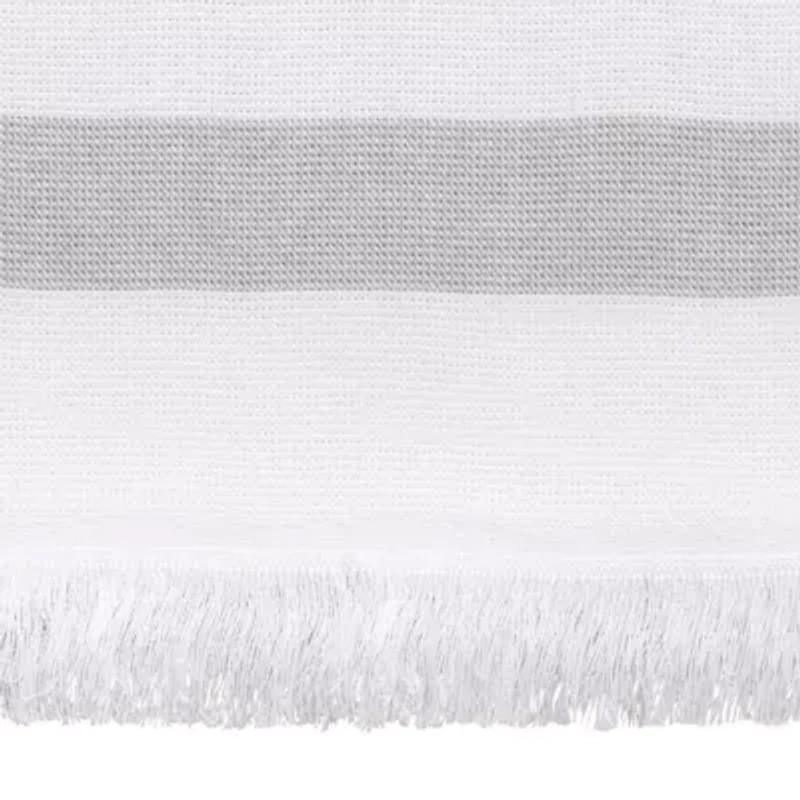 Clubhouse Stripe Blue 2pc. Bath Towel