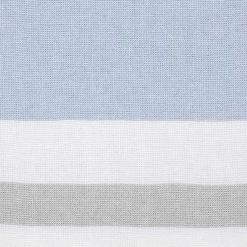 Clubhouse Stripe Blue 2pc. Bath Towel