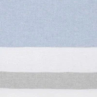 Clubhouse Stripe Blue 2pc. Bath Towel