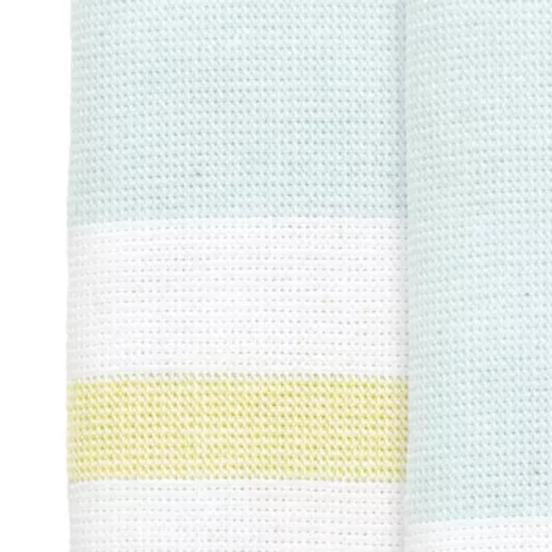 Clubhouse Stripe Aqua 3pc. Towel Set