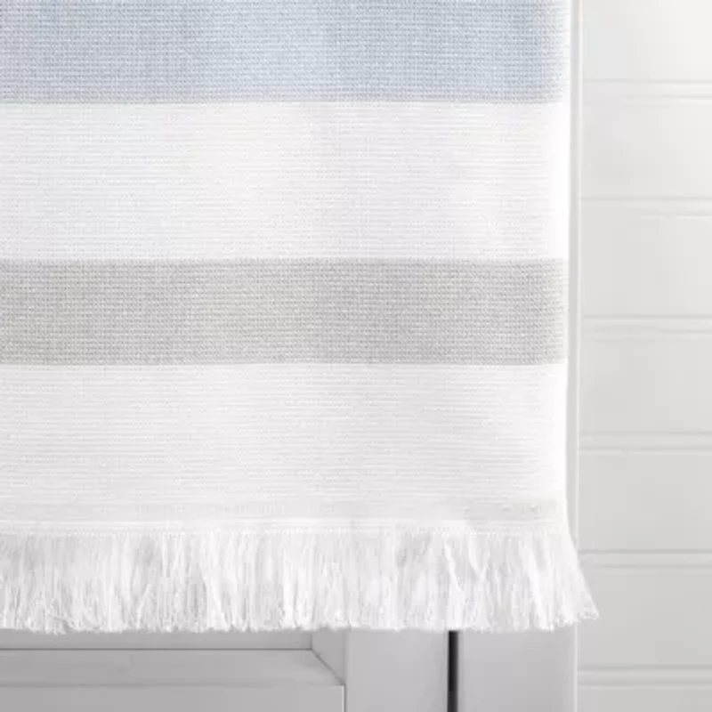 Clubhouse Stripe Blue 3pc. Towel Set