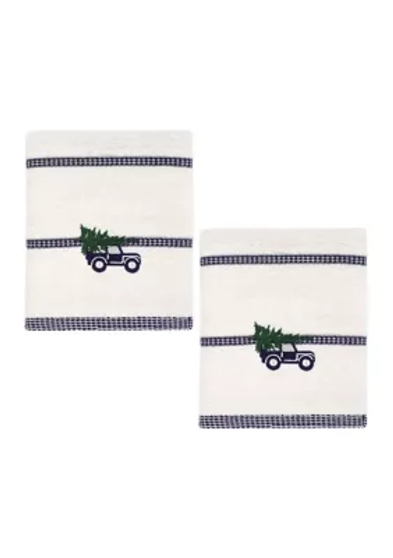 Pine Trail Decorative Hand Towel - Set of 2