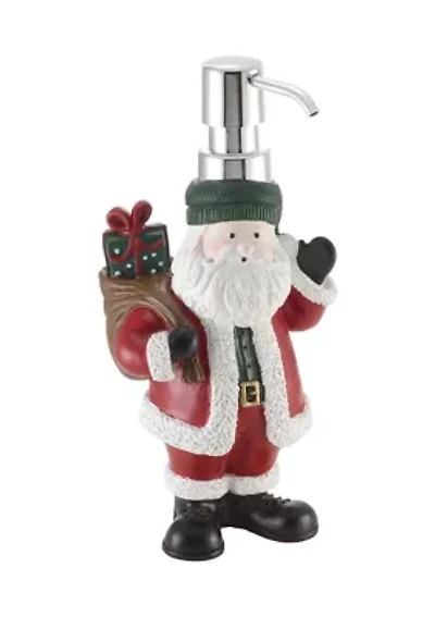 Waving Santa Lotion Pump