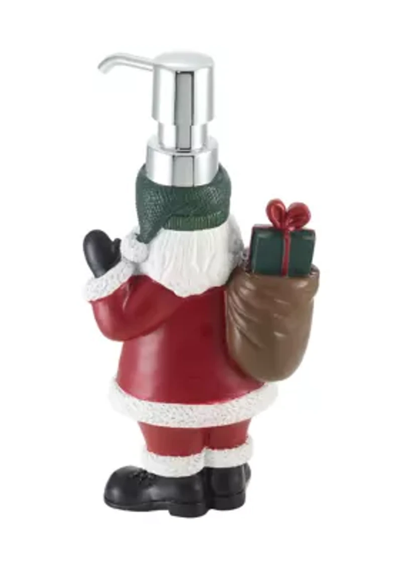 Waving Santa Lotion Pump