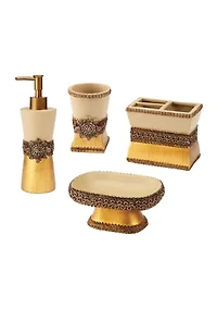 Braided Medallion Bath Accessories Set