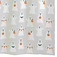 Ghost Boo Shower Curtain
