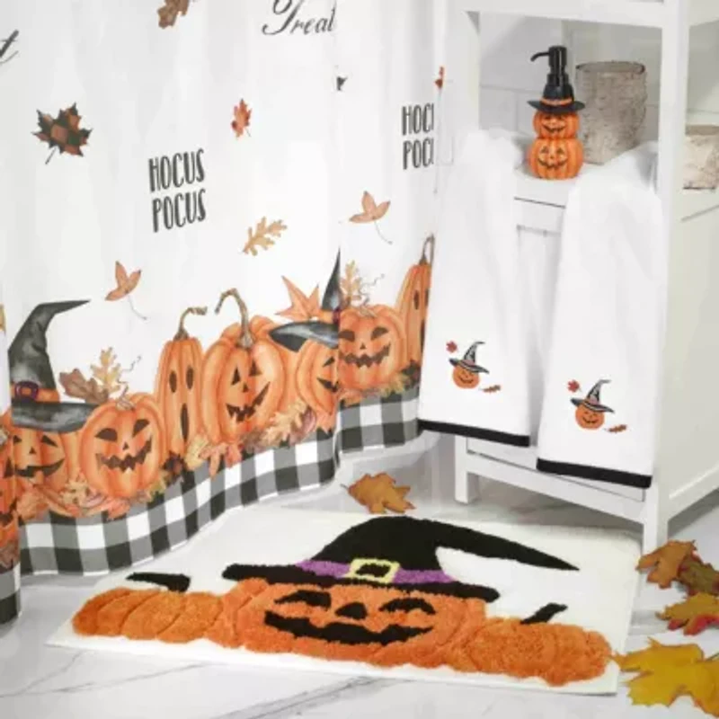 Pumpkin Patch Shower Curtain