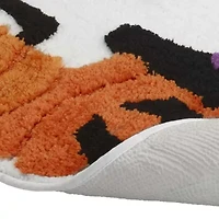 Pumpkin Witch Hat Bath Rug