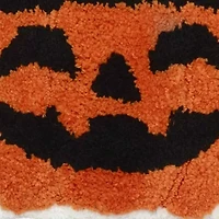 Pumpkin Witch Hat Bath Rug