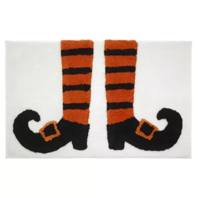 Witch Shoes Bath Rug