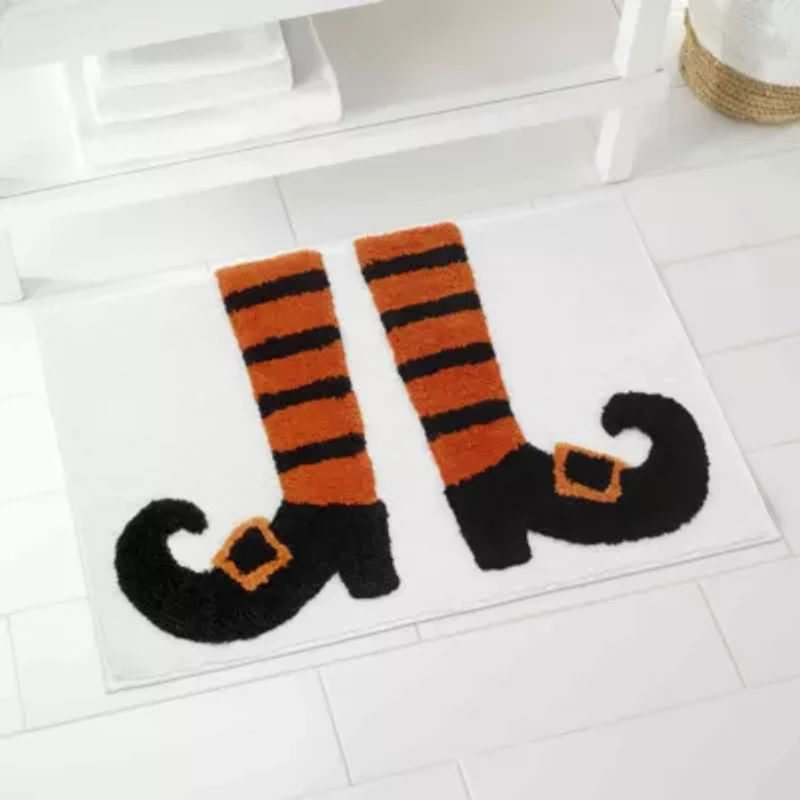 Witch Shoes Bath Rug