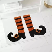 Witch Shoes Bath Rug