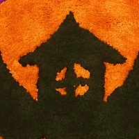 Spooky House Bath Rug