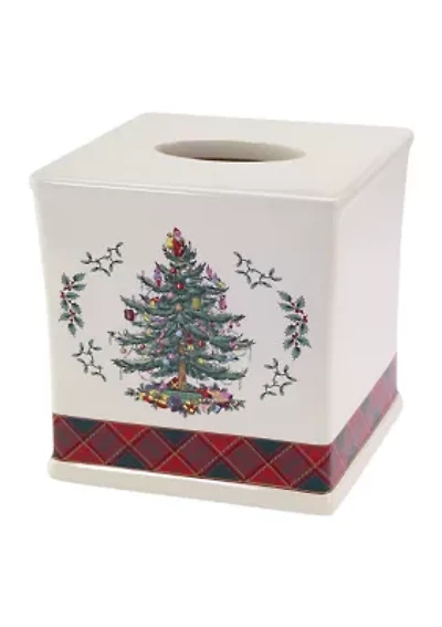 Tree Tartan Tissue Cover